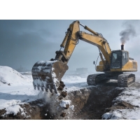 Зима пришла, а стройка продолжается. Зима пришла, а стройка продолжается.