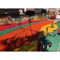 Резиновое покрытие для детских и спортивных площадок   
