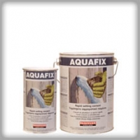 Быстросхватывающийся цемент для моментальной остановки течи воды ISOMAT AQUAFIX 