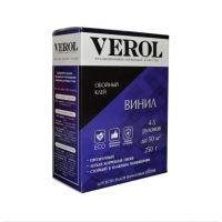 Клей для обоев VEROL Виниловый усиленный, 250 г. VEROL  