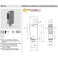  Leuze 11-30V PNP FRK95/44-150L   