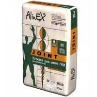 Затирка для швов гипсокартона Joint 25 кг AlinEX  