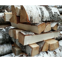 Березовые дрова в мешках   