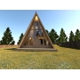    A-frame house 